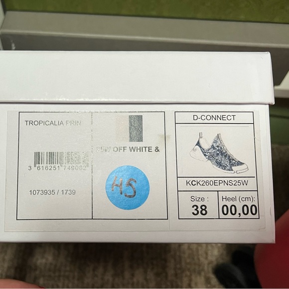 Dior Tropicalia 2020 d-connect sneakers. Size 38. - Picture 6 of 9